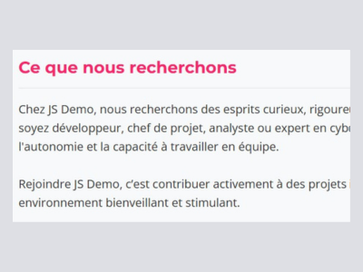 Image 3 des avantages